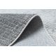 Modern NOBLE Teppich 9730 65 Rahmen vintage - Strukturell zwei Ebenen aus Vlies creme / grau