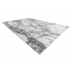 Modern NOBLE matta 9962 65 Marmor, sten - structural två nivåer av hudna kräm / grå