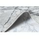 Modern NOBLE Teppich 9962 65 Marmor, Stein - Strukturell zwei Ebenen aus Vlies creme / grau