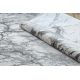 сучасний NOBLE килим 9962 65 Мармур, камінь - Structural два рівні флісу крем / сірий