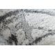 Σύγχρονο NOBLE χαλί 9962 65 Μάρμαρο, πέτρα - δομική δύο επίπεδα μαλλιού κρέμα / γκρι