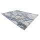 Moderní koberec NOBLE 9962 68 Mramor, kámen - Strukturální, dvě úrovně rouna, krémovo modrý
