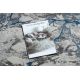 Tepih NOBLE moderna 9962 68 Mramor, kamen - Strukturne, dvije razine flora krem / plava