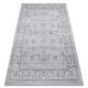 Moderní MEFE koberec 2312 Ornament, rám - Strukturální, dvě úrovně rouna šedá