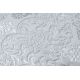 Moderne MEFE Teppe 8734 Ornament - strukturell to nivåer av fleece grå 