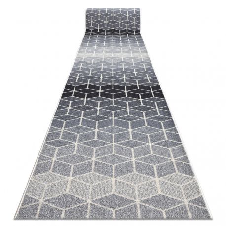 Доріжка килимова HEOS 78590 крем / срібло / антрацит КУБ