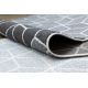 Доріжка килимова HEOS 78590 крем / срібло / антрацит КУБ
