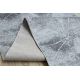 Runner Structural MEFE 2783 Marble two levels of fleece grey
