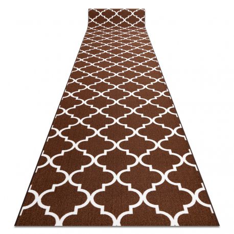 Runner anti-slip 100 cm TRELLIS brown 30351