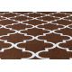 Csúszásgátló futó szőnyeg LÓHERE MAROKKÓI barna Trellis 120 cm30351