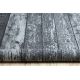 Antypoślizgowa wykładzina dywanowa WOOD drewno, deska szary