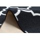 Gegummeerde bestrating 67 cm Marokkaanse Klaver zwart TRELLIS 30350