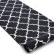 Läufer Antirutsch TRELLIS 110 cm schwarz 30350