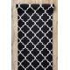 Läufer Antirutsch TRELLIS 110 cm schwarz 30350