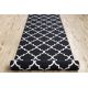 Läufer Antirutsch TRELLIS 110 cm schwarz 30350