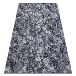 Antirutsch Teppich Teppichboden MARBLE Marmor Stein grau