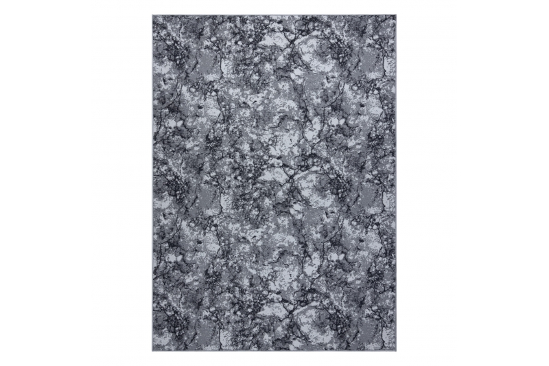 Antirutsch Teppich Teppichboden MARBLE Marmor Stein grau - Nach Maß