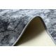 TÆPPER - skridsikker Gulvtæppe MARBLE marmor, sten grå