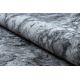 TÆPPER - skridsikker Gulvtæppe MARBLE marmor, sten grå