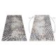 килим ZARA 0W6119 P50 610 - Structural два рівні флісу сірий / крем