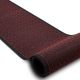 Ruitenwisser anti slip per strekkende meter CORDOBA 3086 extern, intern, op een rubber - Rood