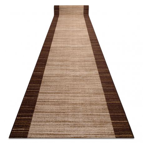 Csúszásgátló futó szőnyeg STREIFEN 57 cm barna
