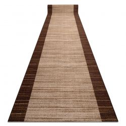 Csúszásgátló futó szőnyeg STREIFEN 90 cm barna