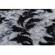 Alfombra de pasillo con refuerzo de goma 67 cm ROMANCE gris