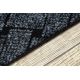Teppich Wolle NAIN Rahmen Ornament 7335/51935 beige / dunkelblau