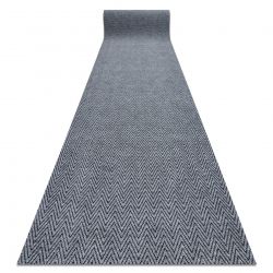 Wycieraczka antypoślizgowa 100 cm MAGNUS 2954 Zygzak zewnętrzna, wewnętrzna, na gumie - szary