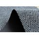 Covor CASABLANCA PLUS cerc crem Unicolor, bucla
