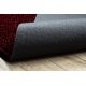 Tepih staza neklizajući 80 cm CORDOBA 3086 vani, unutra, na gumi - Crvena