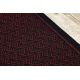 Tepih staza neklizajući 80 cm CORDOBA 3086 vani, unutra, na gumi - Crvena