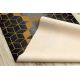 TAPIS DE COULOIR antidérapant 90 cm HEKSAGON Hexagone noir / or