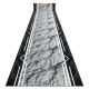 Csúszásgátló futó szőnyeg anti-alunecare 57 cm MARMUR Márvány , kő szürke