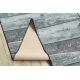 TAPIS DE COULOIR antidérapant 110 cm Bois, planche gris