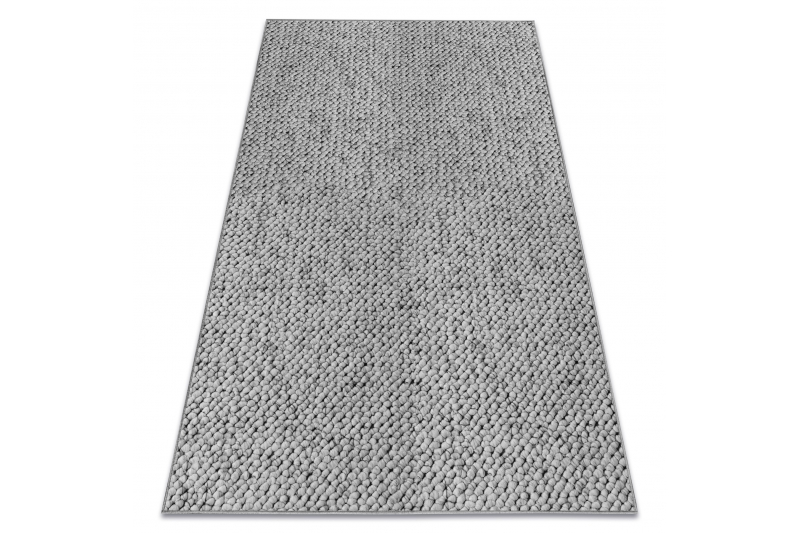 Best Carpets Hardwearing "SAN MIGUEL" grey thick plain one colour Rugs any size 