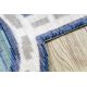 Tapete MATEO 8033/944 Moderno grego, quadro - estrutural cinza / bege