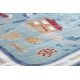 Tapete MATEO 8033/944 Moderno grego, quadro - estrutural cinza / bege
