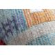 Tapete MATEO 8033/944 Moderno grego, quadro - estrutural cinza / bege
