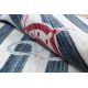 Дитячий килим TOYS 75324 Якір для дітей - сучасний, неправильної форми кремовий / темно-синій - бірюзовий