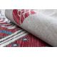 Children's carpet TOYS 75325 Trainers for children - modern, irregular shape grey / red fuchsia