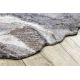 Moderní koberec TINE 75313C Skala, kámen, nepravidelný tvar, tmavo šedá, světle šedá