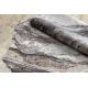 Dywan TINE 75313C Skała, kamień - nowoczesny, nieregularny kształt ciemny szary / jasny szary