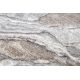 Tappeto TINE 75313B Roccia, pietra - moderno, forma irregolare grigio scuro / grigio chiaro