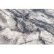 Preproga TINE 75417B Rock, kamen - sodobni, nepravilne oblike krem / siva