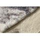килим TINE 75417B Рок, камък - модерен, неправилна форма сметана / сив