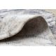 килим TINE 75417B Рок, камък - модерен, неправилна форма сметана / сив