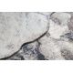 Dywan TINE 75417B Skała, kamień - nowoczesny, nieregularny kształt krem / szary