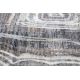 Moderný koberec TINE 75426B Peň stromu, nepravidelný tvar, krémová sivá